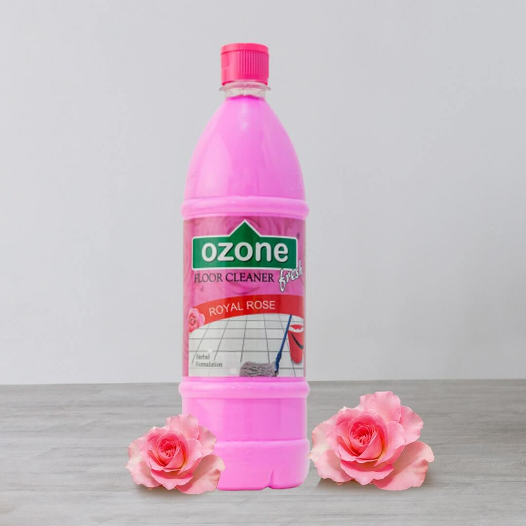 Ozone Fresh Floor Cleaner 1L- Fresh Rose Fragrance 